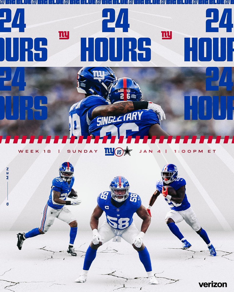 24 hours till kickoff ⏰