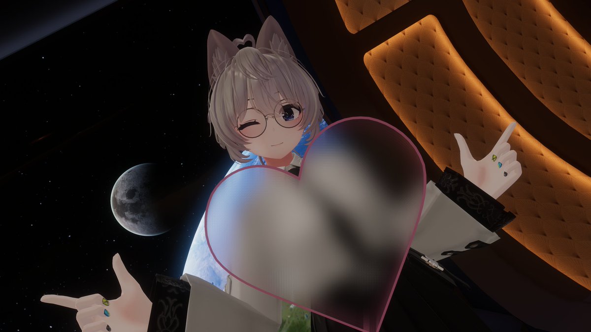 VRC_Ruby0212's tweet image. 流行りのスケスケボード！
なんも透けなかった！😼