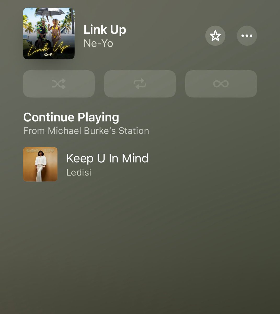 NOW PLAYING “Link Up” by <a href="/NeYoCompound/">NE-YO</a> on #MikeBurkeRadio
playing the BEST of Classic &amp; Neo Soul, Old Skool with Today’s R&amp;B Hits and all that Jazz”..   coming soon WORLDWIDE. #notkidding