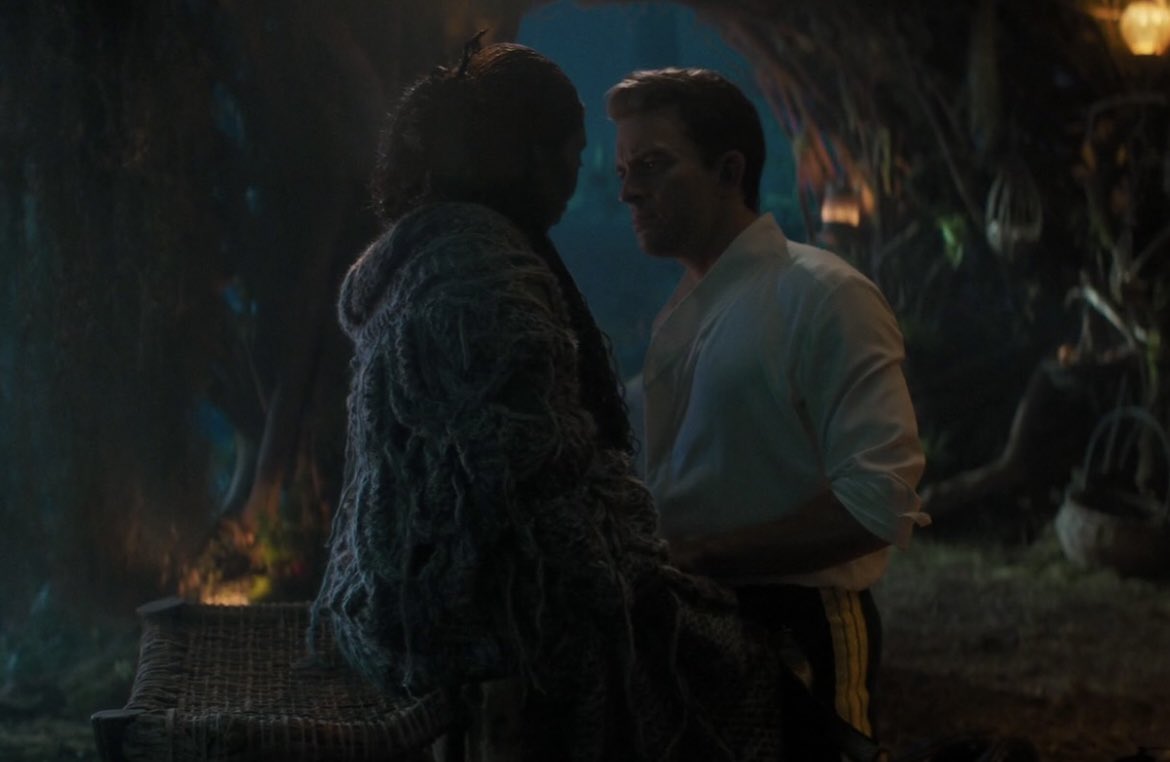 SVespy13's tweet photo. their hands unable to let go, fiyero’s eyes finally bright and carefree because he’s experiencing true happiness for the first time, and them almost playing hide-and seek against a backdrop straight out of a disney movie… alaym, you are the ultimate duet https://t.co/tqUleqoV60