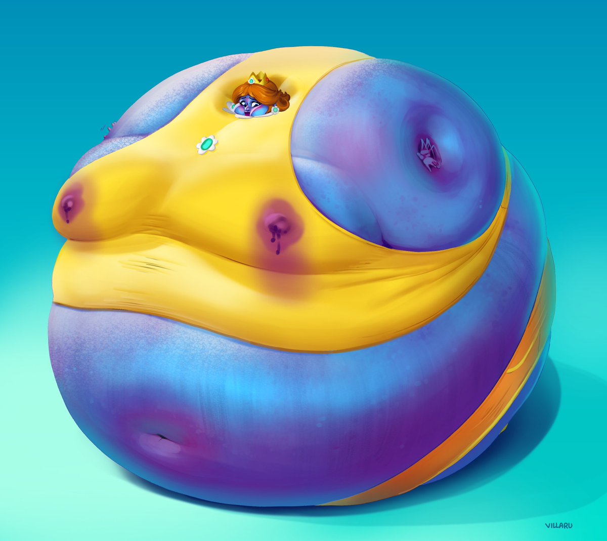 Bigberryenjoyer's tweet photo. W faps thread of all the art I’ve asked for!

Starting things off with blueberry Daisy from @/vanillaru02

Her sheer size, the texture of her skin, the tightness of her clothes, her worrisome expression, her head and arms being sunk into her divots, AHHHHH I LOVE IT SO MUCH!! https://t.co/oEPK4J6Dgy