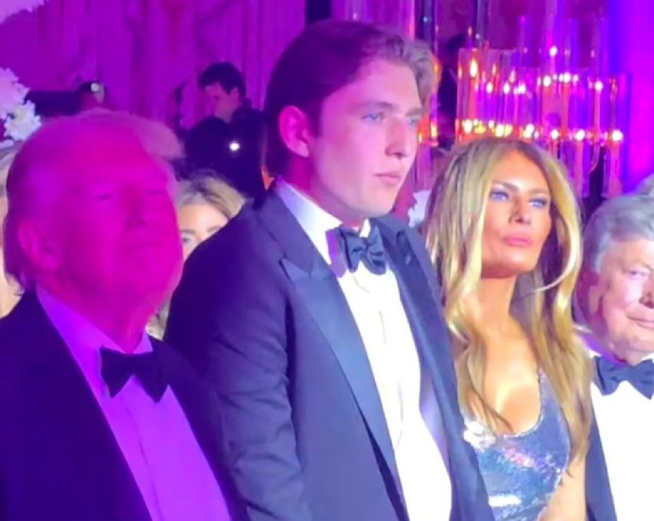 daviddunn177's tweet image. I’m pretty sure Barron Trump has killed small animals.