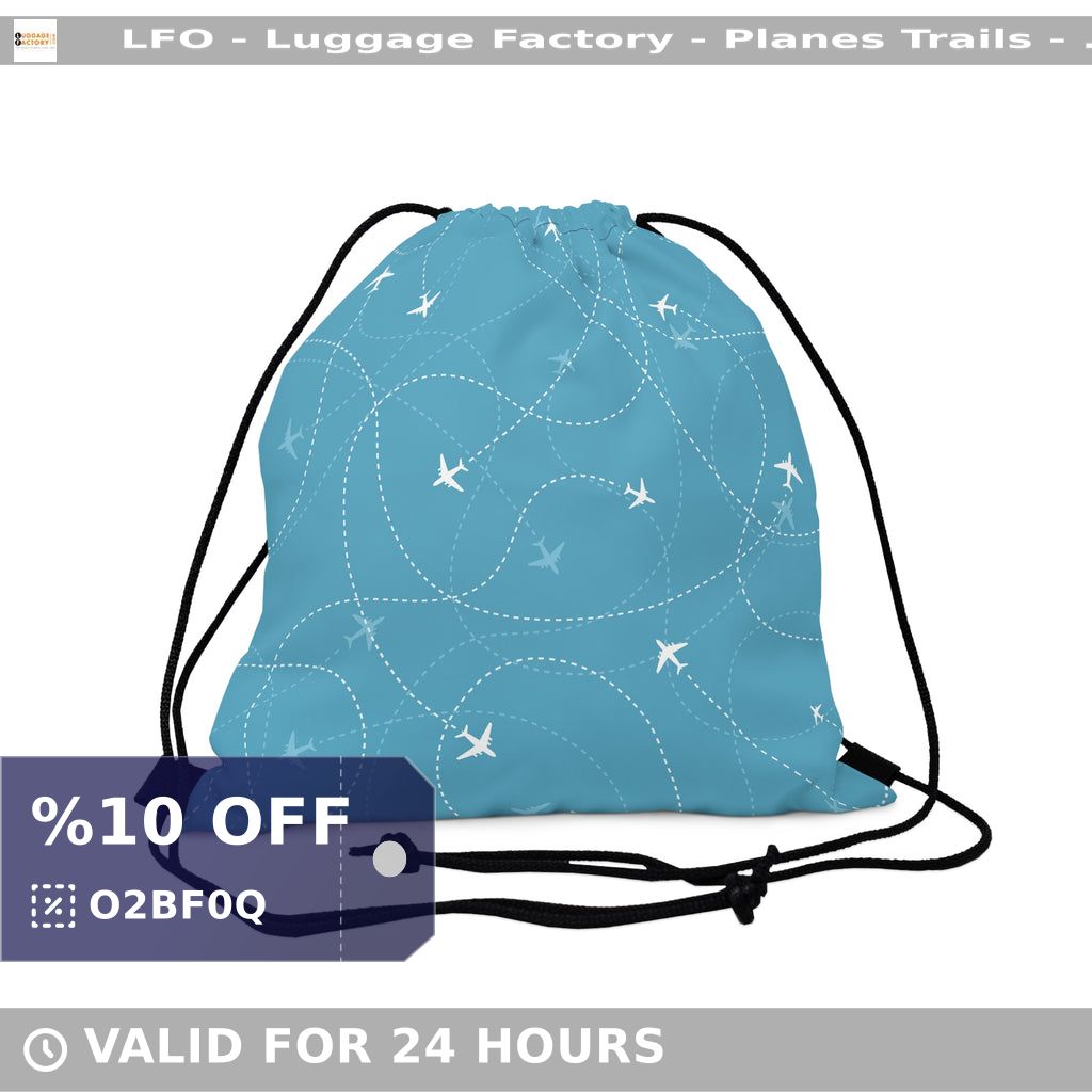 Luggage_Factory's tweet image. Upgrade your daily style with the LFO Planes Trails Drawstring Bag! This vibrant, soft essential is perfect for back-to-school or everyday adventures. Durable &amp;amp; chic, it's your new fave #Accessory. Snag yours for just $23.57! ➡ shortlink.store/924wlced8jo8 #Sublimation #AOP
