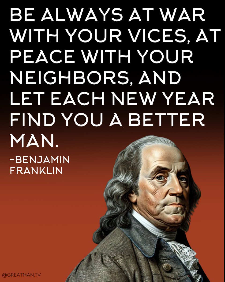 GreatManTV's tweet image. A new year doesn’t make a man better.
Daily choices do. #Quotes #Motivation #Mindset