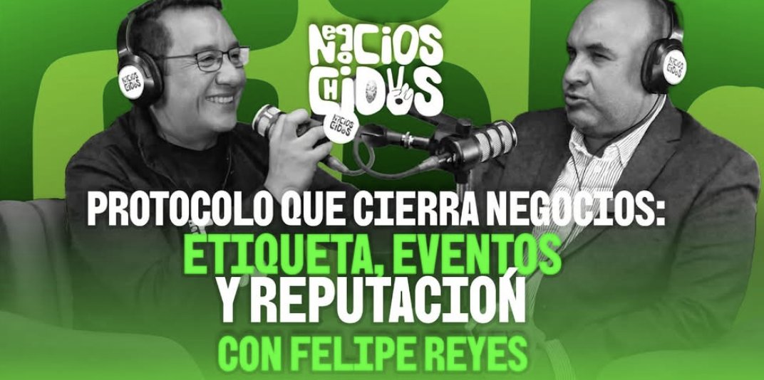 En Negocios Chidos platiqué con Néstor Roldan sobre #eventos, ceremonial y reputación desde la práctica real: cómo recibes, cómo reaccionas cuando algo falla… y lo que eso comunica de tu marca sin decir una palabra.

Aquí el episodio completo 👇
 youtu.be/OSI1xbffqLY