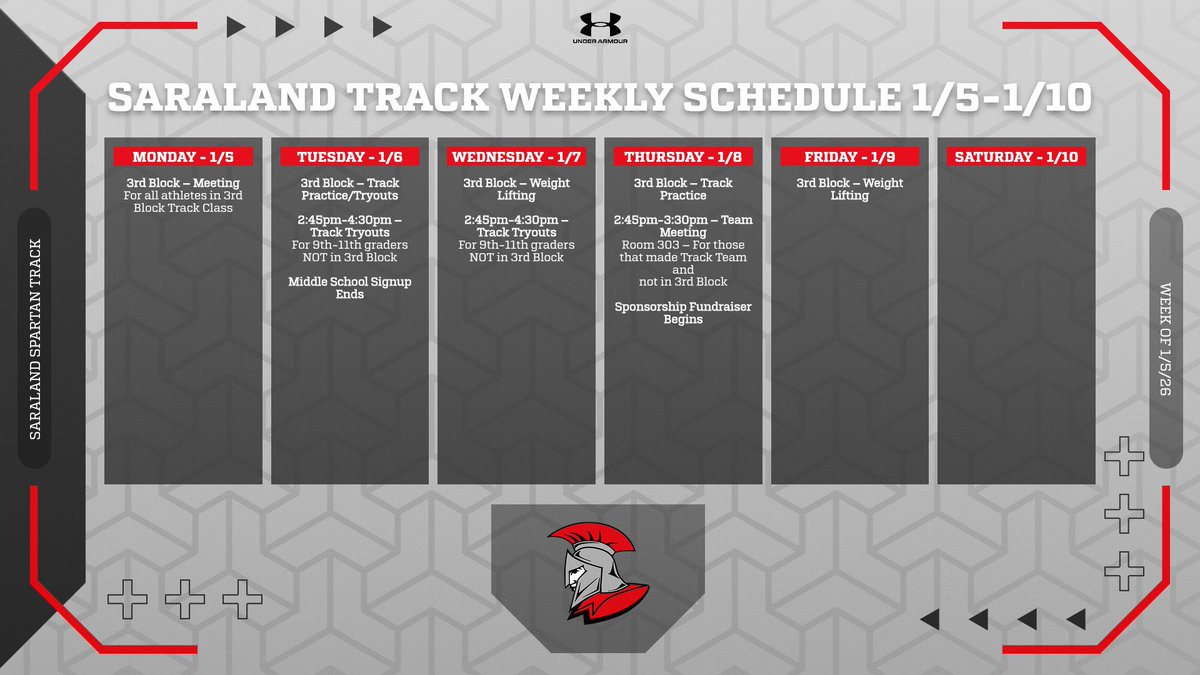 Saraland Track tweet media