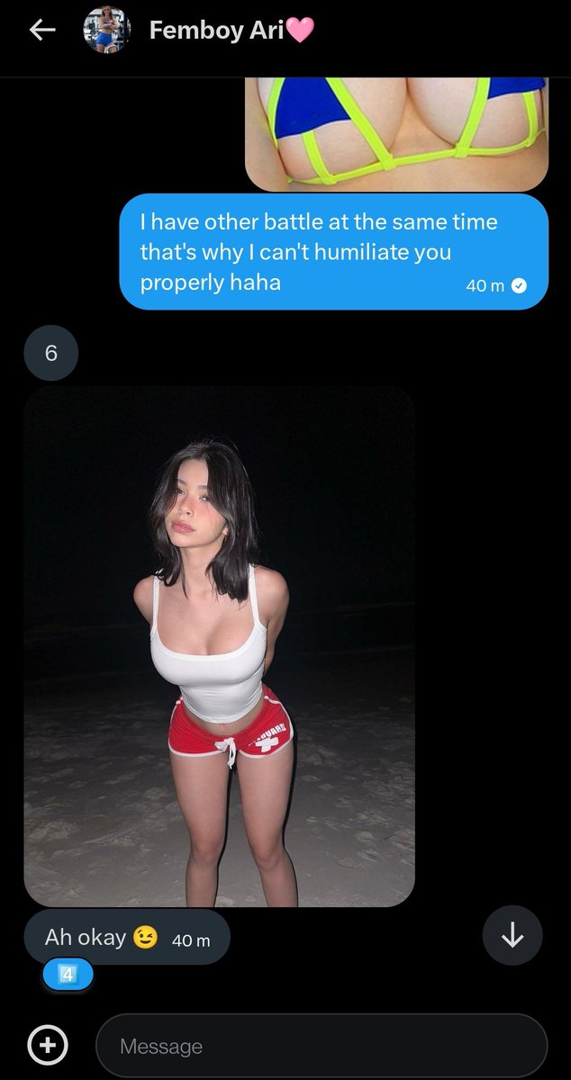 GoddessAuraChan's tweet photo. @femboy550347 And here a proof that I did say it and you seemed to understand lol https://t.co/s64xPjAUhR