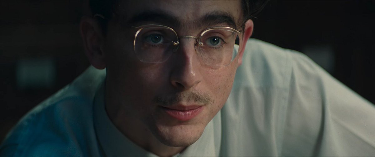 screenscaps's tweet image. timothée chalamet marty supreme (2025)