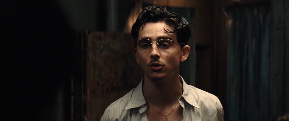 screenscaps's tweet image. timothée chalamet marty supreme (2025)