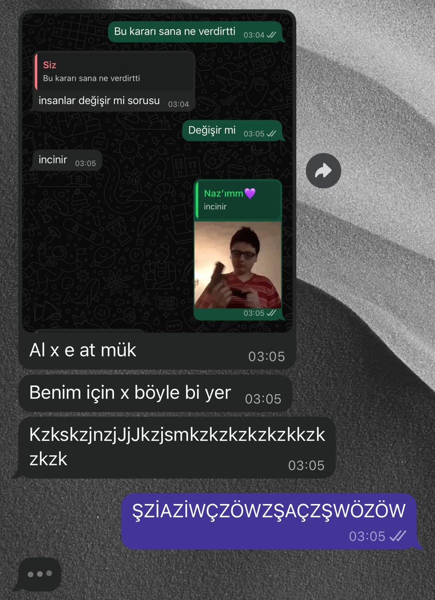 kişisel bacımın tw ile ilişkisi