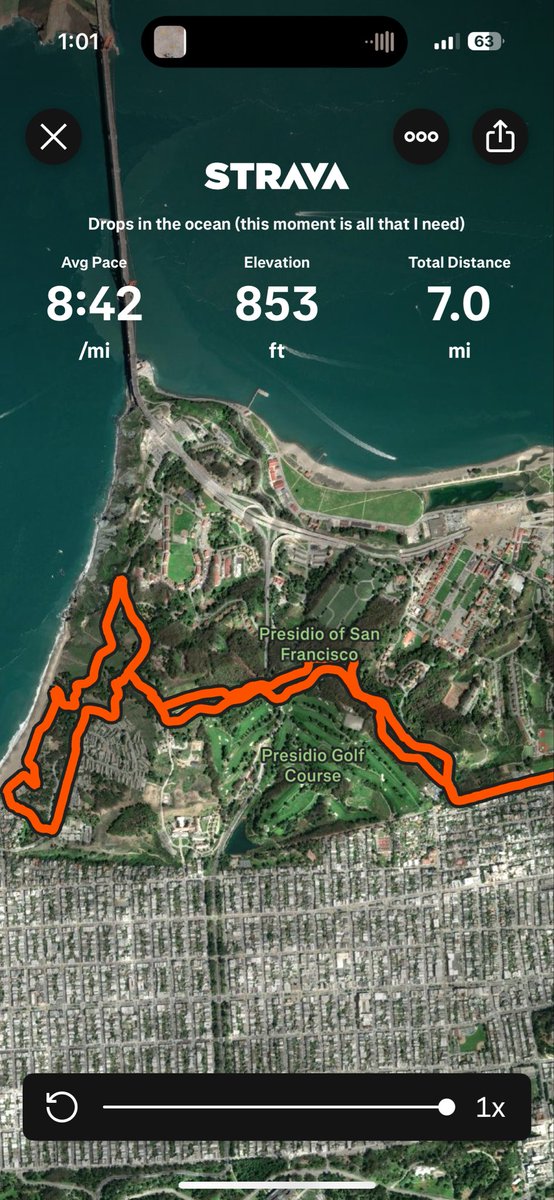 GarrettDemp's tweet photo. First run of the new year, some Presidio Trails 👌. Also shoutout to Kendall for making the best pre-run tequila https://t.co/uwIxloyS8B
