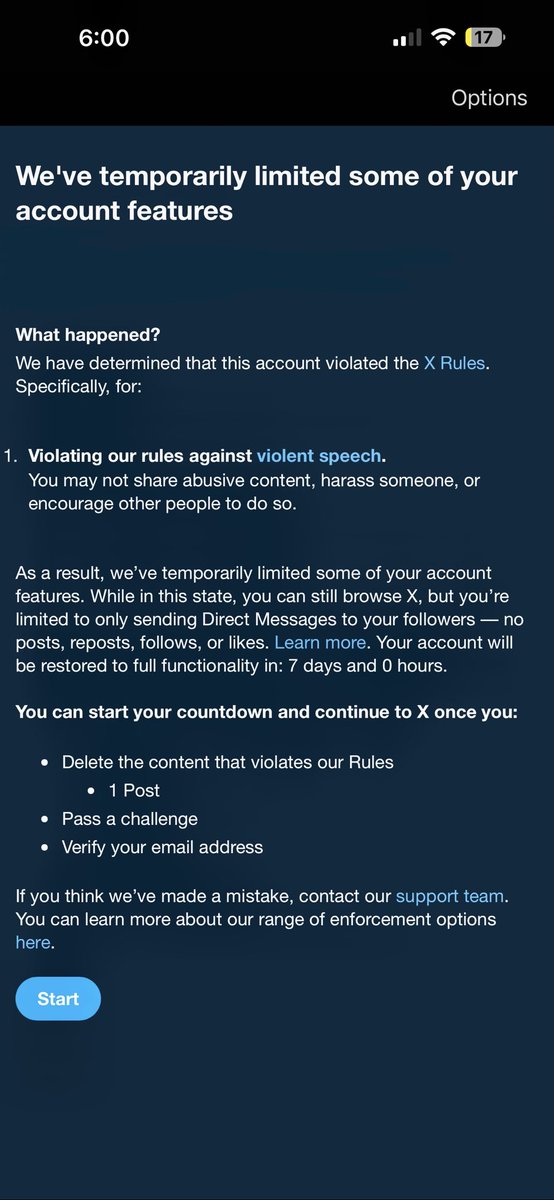 GenXemt's tweet photo. @elonmusk this is why I stopped paying… You LIED about free speech. “Absolutist” my ass. https://t.co/sD2zhkZZwW