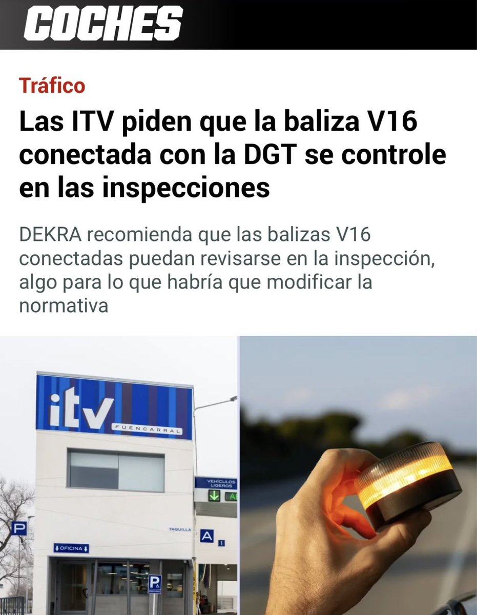 🔴 #ACTUALIDAD | ENTRE CORRUPTOS ANDA LA #BALIZA | No contentos conque España sea el único país de Europa en imponer la inservible lucecita, que cueste 50€, que la pila dure sólo media hora, que no aguante la lluvia, que interfiera en desfibriladores y marcapasos -dejándolos en