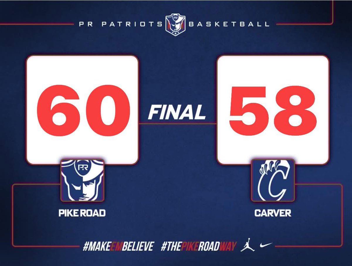 Pike Road Patriots Basketball tweet media