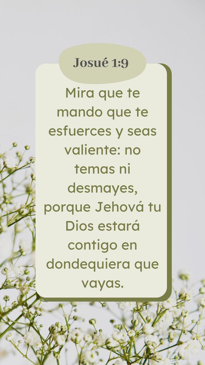 Cuando Dios va con nosotros, 
el mañana deja de ser una amenaza. 
🫶