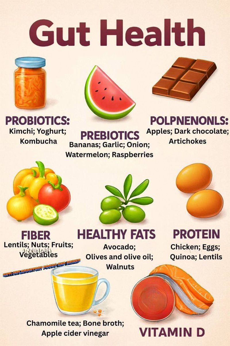 HubbellDevyn's tweet image. Top Foods For Gut Health🫒