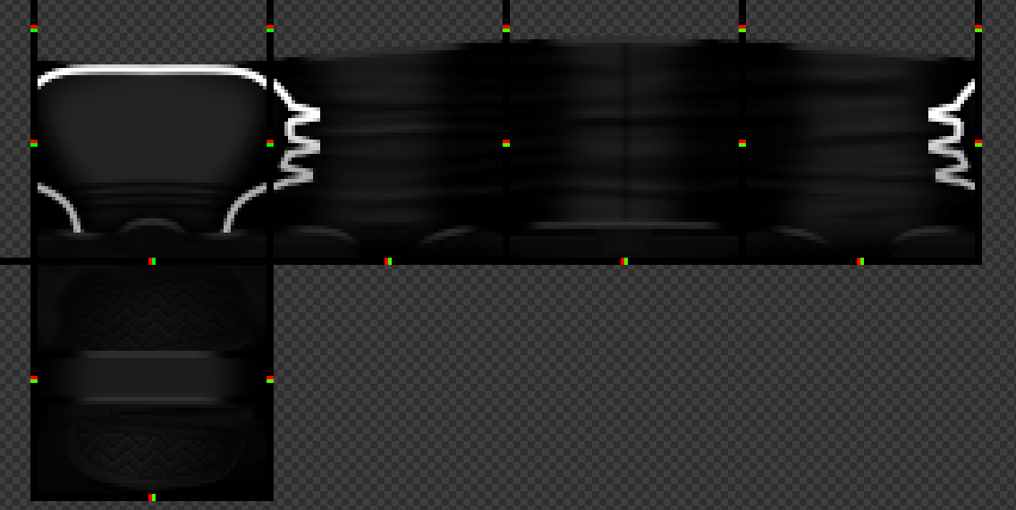 Went on a run for a little creating new boot outlines, or recreating ...