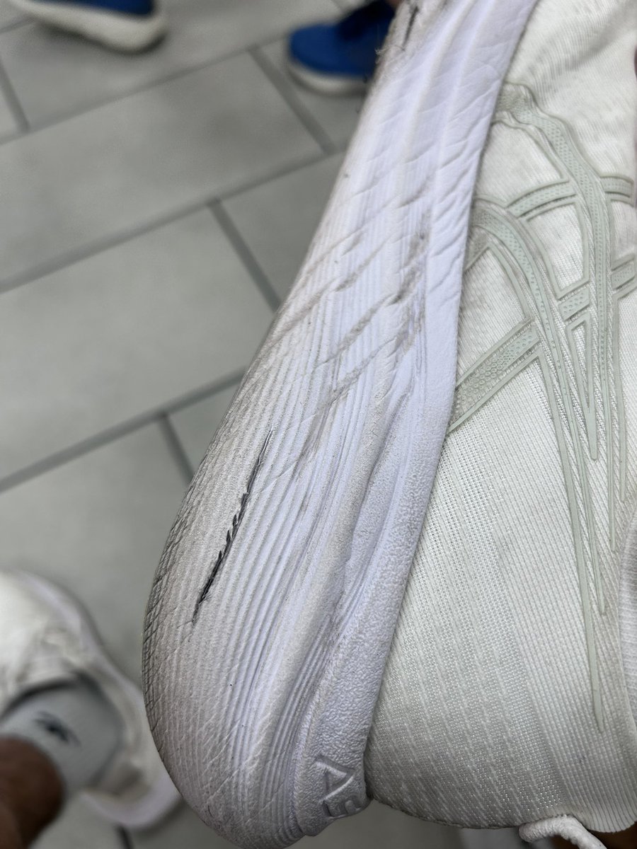 kylepadilla's tweet photo. @ASICSamerica ASICS suckkk. My shoes began to tear apart at the bottom after only 3 months of owning them. Very mild use, usually running 15 miles a week in them and they tell me that my warranty doesn’t meet their requirements for an exchange lol what a joke. Hoka would never https://t.co/ARCjcG6ZTt