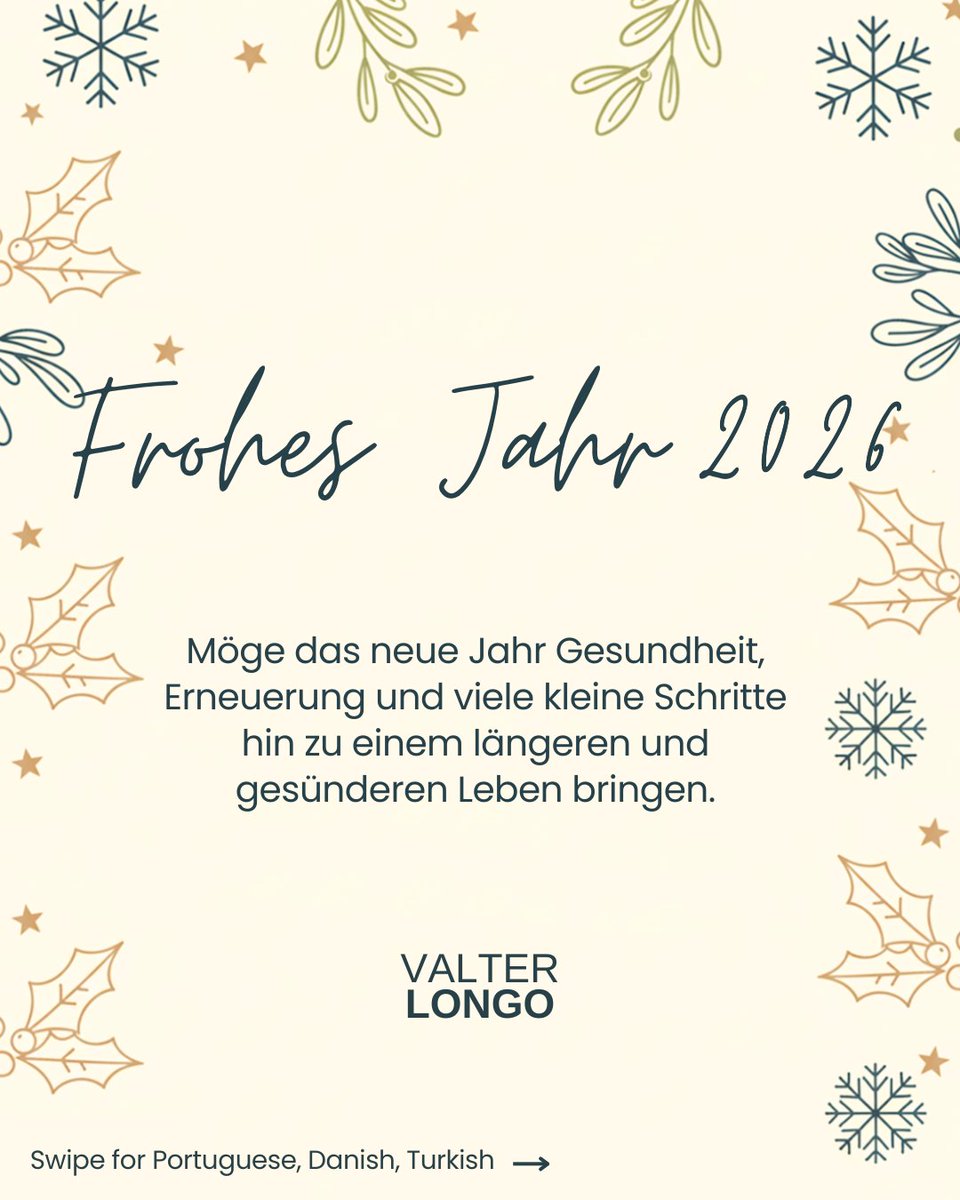 Valter Longo tweet media