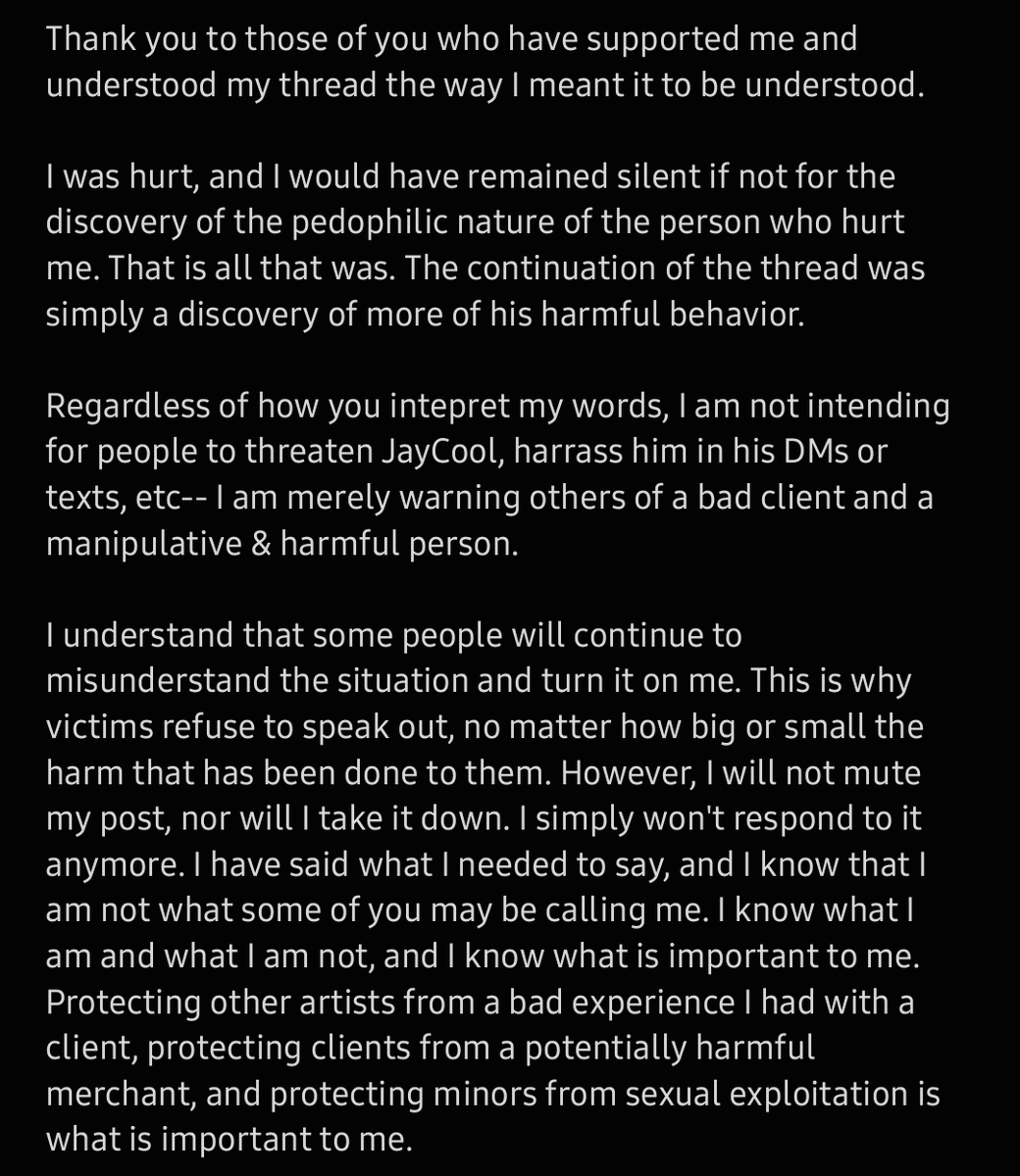 gumballoflegend's tweet photo. +My final word on this. I am not intimidated, but I don't see any point in dragging this out longer than it already is.

Regardless of how you word things, there will always be people who twist your words and stand against you. I refuse to let such people drag me down. 💗 https://t.co/xexzMH6GrS