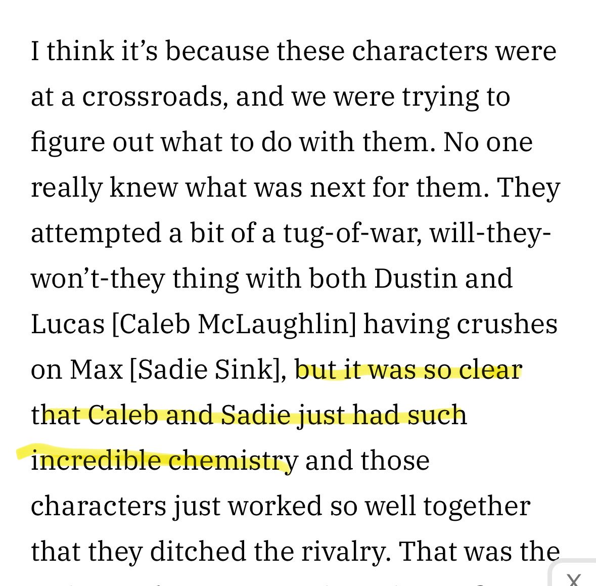 everyone in the cast knows they are just THAT duo