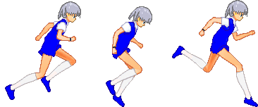 div332's tweet photo. 2Dボーンキャラクターではなく、2Dスプライトキャラクターを使うことで何とかなりそう…と思っていたらまた難関が。Aciton Gamer Makerって１キャラの画像は１ファイルにまとめないとダメとかでしょうか？スピカのファイル20以上あるのですが…（横幅が絵によって大幅に違うため）。#ゲーム制作 https://t.co/gZGR6Vt5Gx