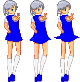div332's tweet photo. 2Dボーンキャラクターではなく、2Dスプライトキャラクターを使うことで何とかなりそう…と思っていたらまた難関が。Aciton Gamer Makerって１キャラの画像は１ファイルにまとめないとダメとかでしょうか？スピカのファイル20以上あるのですが…（横幅が絵によって大幅に違うため）。#ゲーム制作 https://t.co/gZGR6Vt5Gx