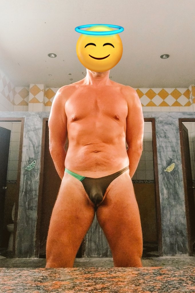 BkkAdvisor's tweet photo. The public pool locker room really got busy after I started wearing my thong https://t.co/Ps3x0GOauE