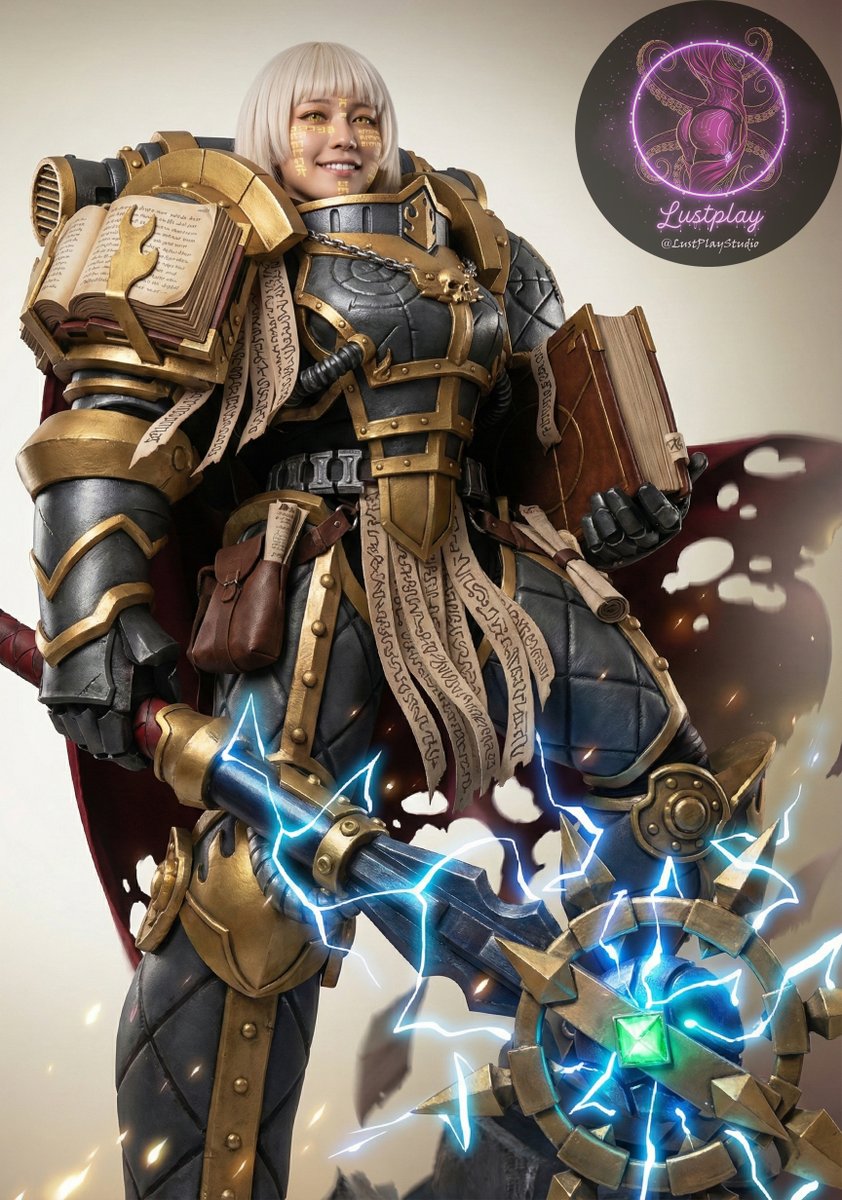 LustPlayStudio's tweet photo. Fourth set of Primarch  
Original reference inspired by the artwork of
@cnmbwjx3
#Warhammer40K #Primarch #WH40K #Grimdark #FanArt #InspiredArt https://t.co/5uaqADqpDG
