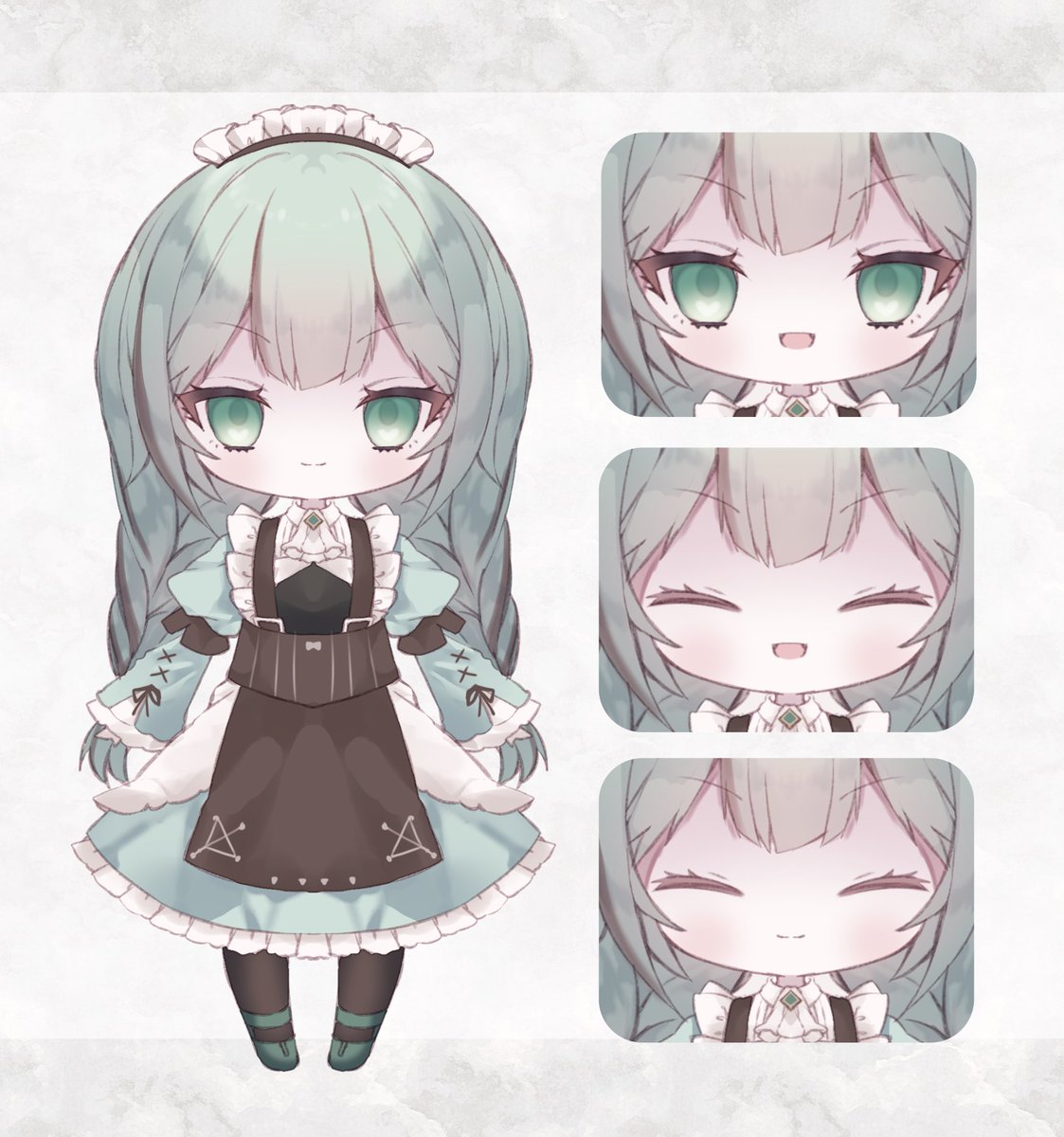 ねむい様( #nemui_sub_x )にskebにて制作していただきました