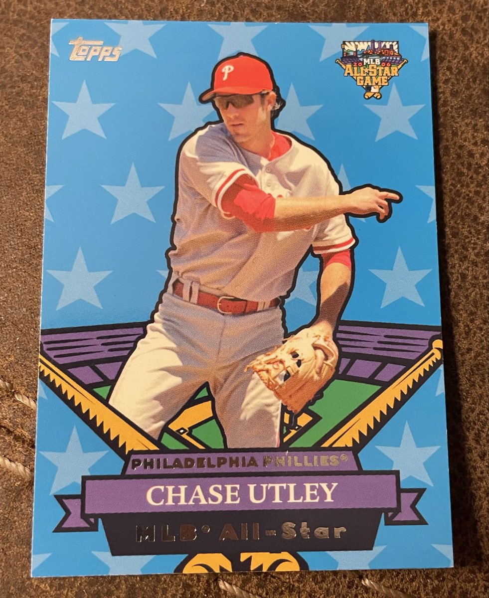FlintRoger's tweet image. Cool looking card of Chase Utley! Do you Think he should be in the HOF one day? @CardPurchaser