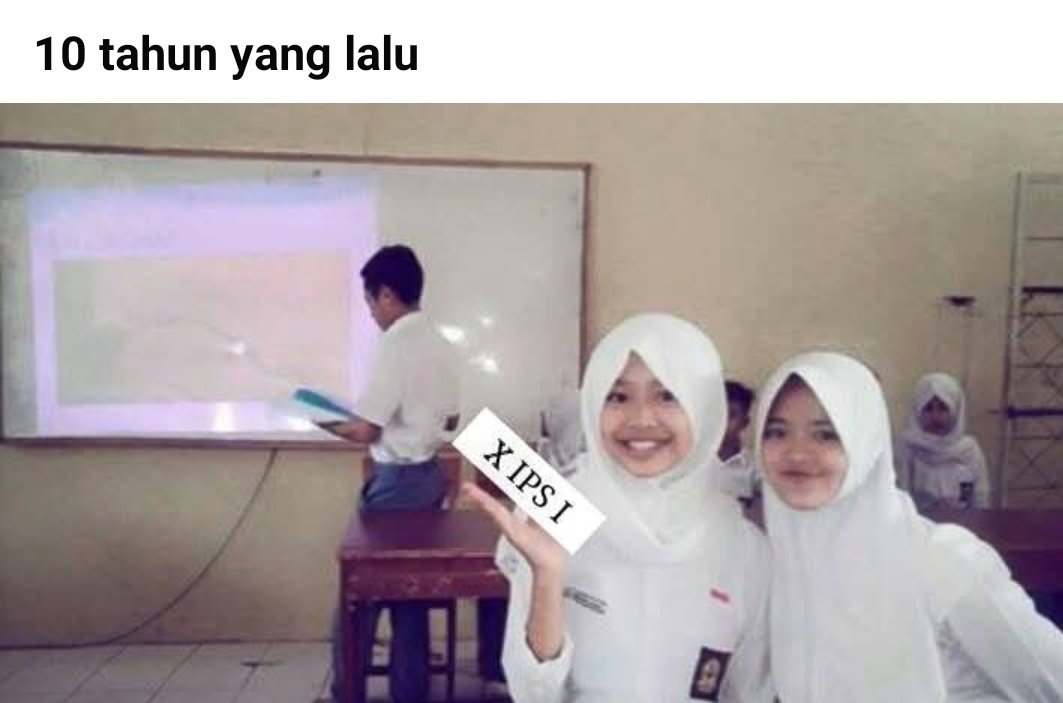 Kerudung gue udah kaya dumpling keju