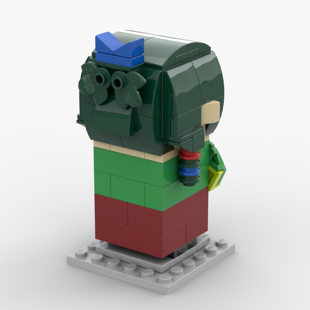JasonMocer's tweet photo. 《藥師少女的獨語》-- 貓貓

#lego #moc #jasonmocer #brickheadz #藥師少女的獨語 #薬屋のひとりごと #貓貓  #猫猫 #マオマオ https://t.co/S6aGO1wdyO