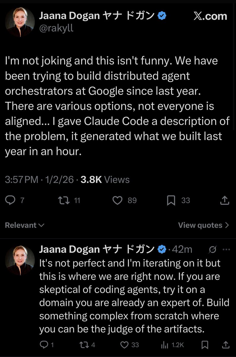 Principal Engineer at Google. She’s one of maybe the top 10k engineers in the world. Better than 99.9999% of coders.