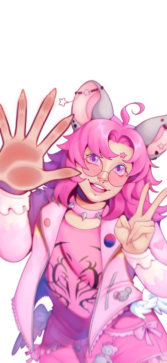 Hello? Is anyone there? You local rat/angel wants to say hello!!!

Art by cosmic.tea__ on insta