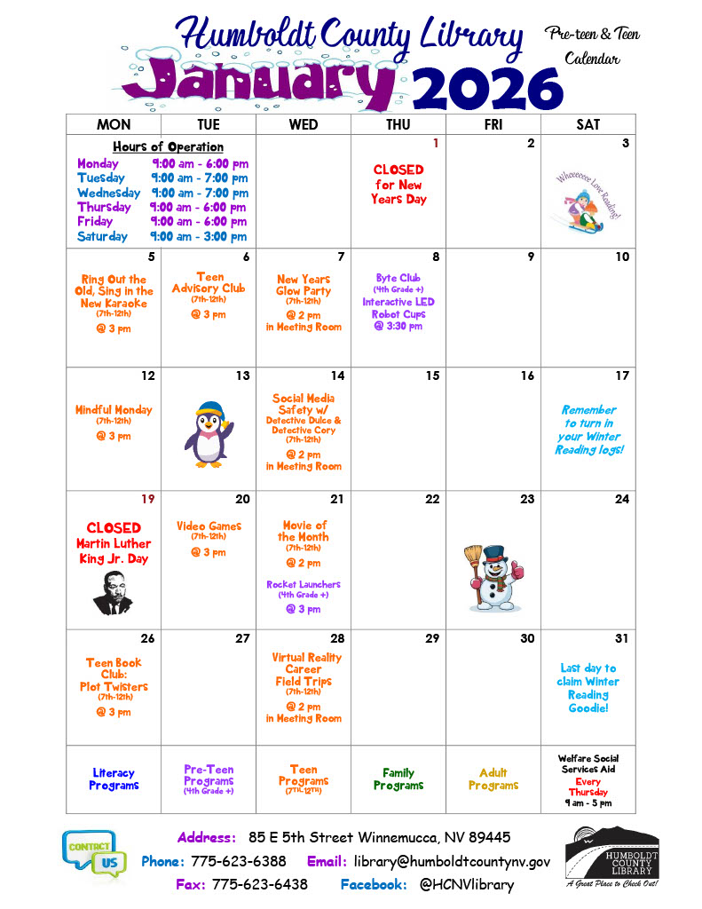 Humboldt County Library tweet media