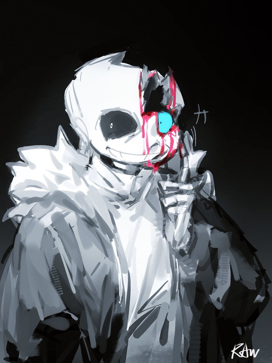 画完 #sans #undertaleAU