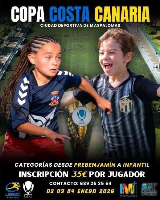 En la Ciudad Deportiva de Maspalomas #CDM #SBT este fin de semana ⚽️ #Futbol  #Maspalomas #CopaCostaCanaria <a href="/Deportecanario/">Deporte canario</a> #FutbolBase #Deportes #DeporteBase <a href="/sabrosoangel/">Angel Sabroso</a> #DeportesSBT