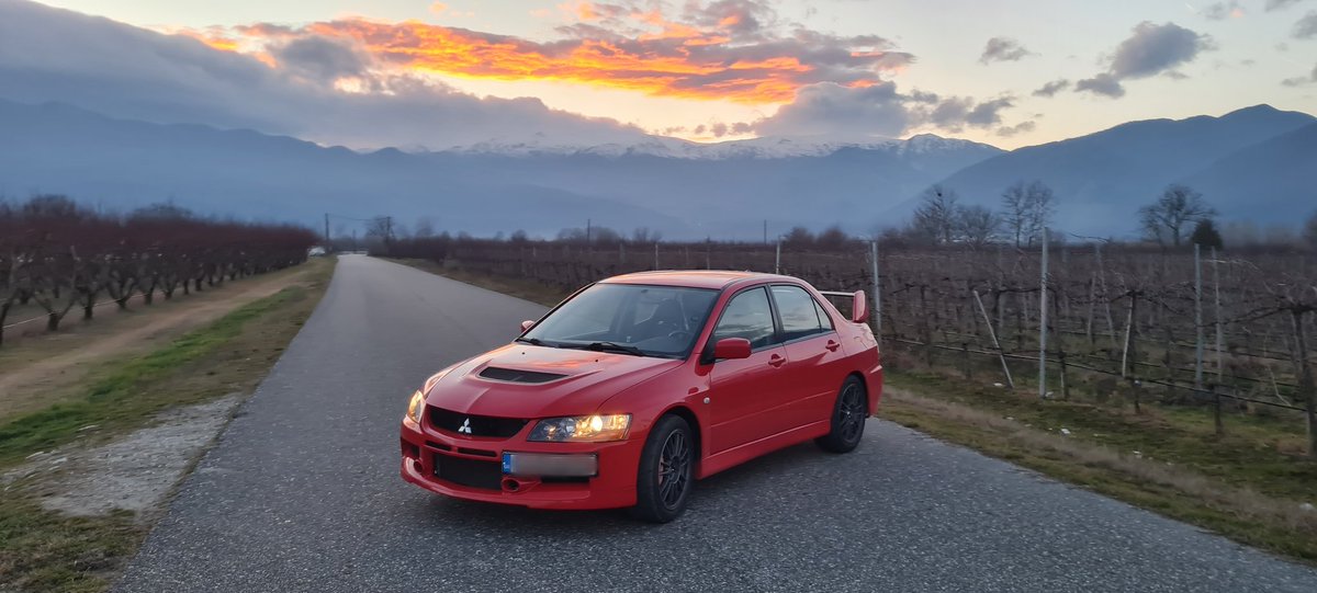 Took out the Evo for a short ride.. It's been a while