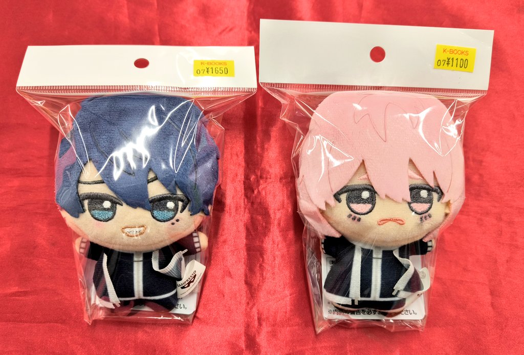 入荷情報】 『 #桃源暗鬼』 ○ちびぐるみ 淀川 無陀野 四季 屏風ヶ浦