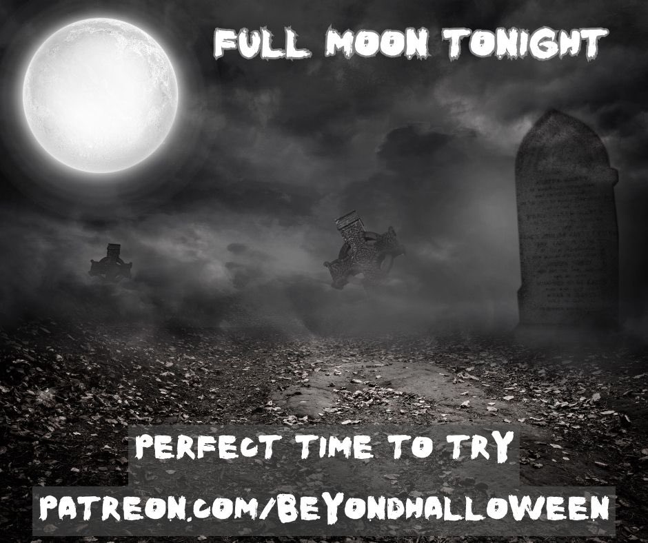 Patreon.com/BeyondHalloween
#fullmoon #fullmoontonight #werewolves #werewolf #lycanthrope