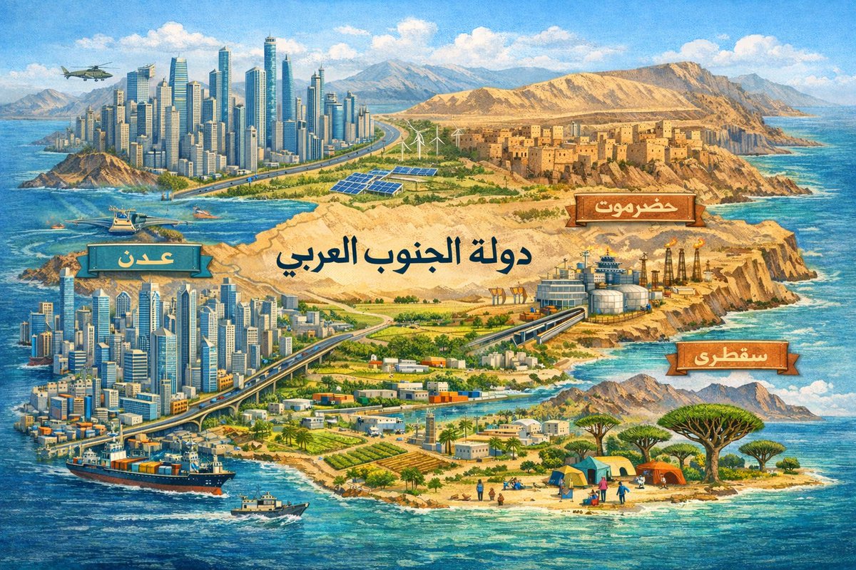 أسألكم بالله تعالوا نبي جنوبا عربيا كهذا.