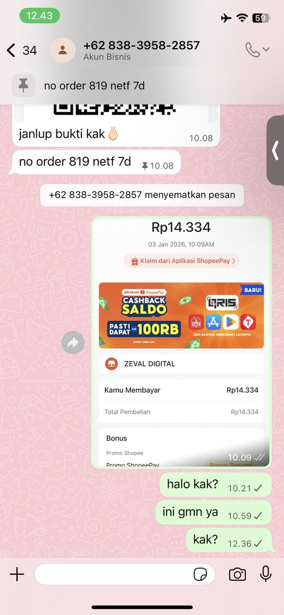 estehhsusu's tweet image. #zonauang BUAT YANG MAU BELI NETFLIX JGN DI AKUN INI ANJ, PENIPU!!! gua doain hari lu sial trs makan duit orang🙂