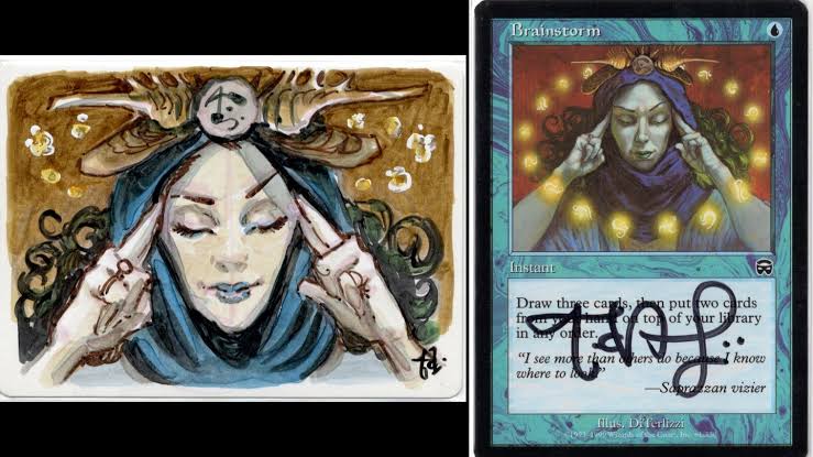 MTGだとアーティストプルーフを直接頼める額やからな、カードイラスト