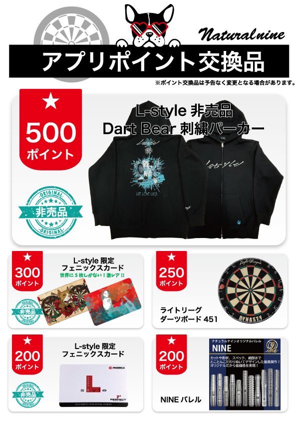 🎁アプリポイント交換品🎁】 2026年1月3日から アプリポイント交換品