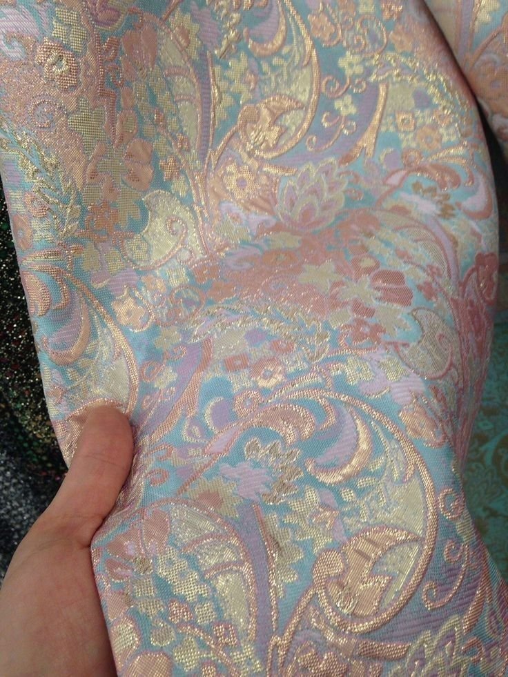 This fabric is so pretty