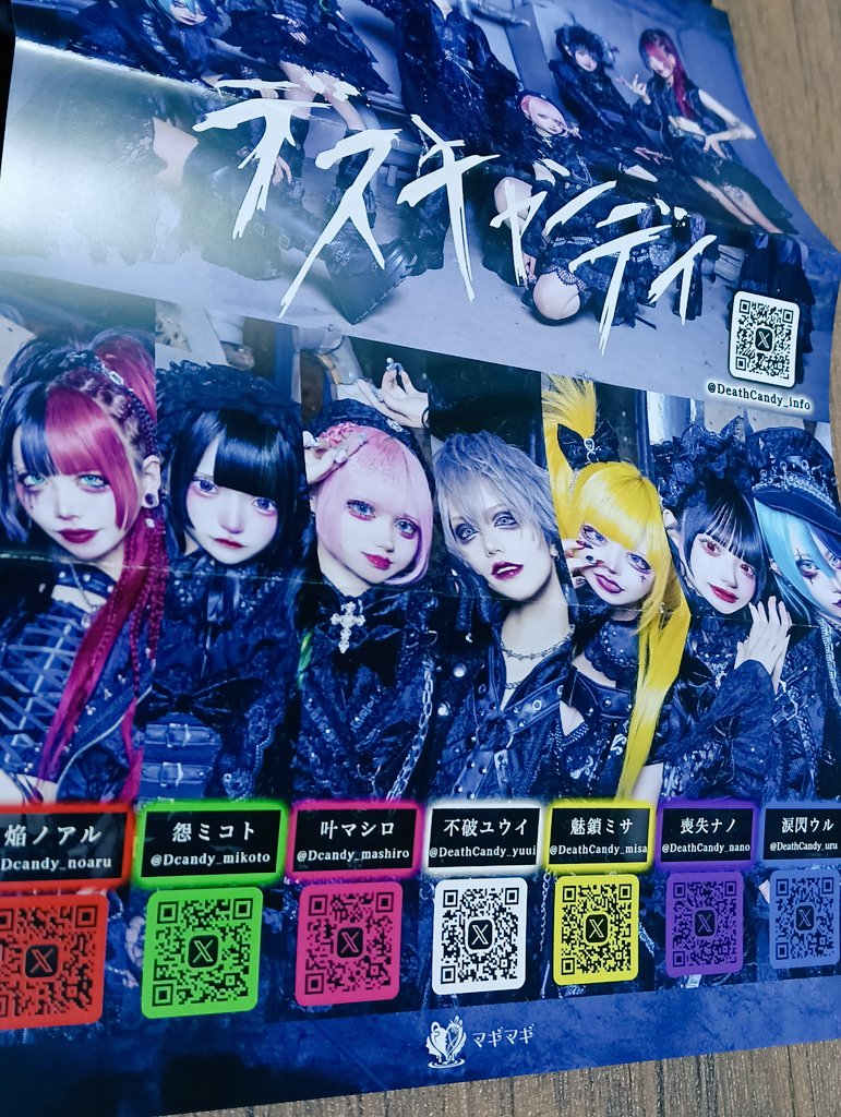 デスキャンディの叶マシロちゃんのクリスマスチェキ🍬 サンタさん