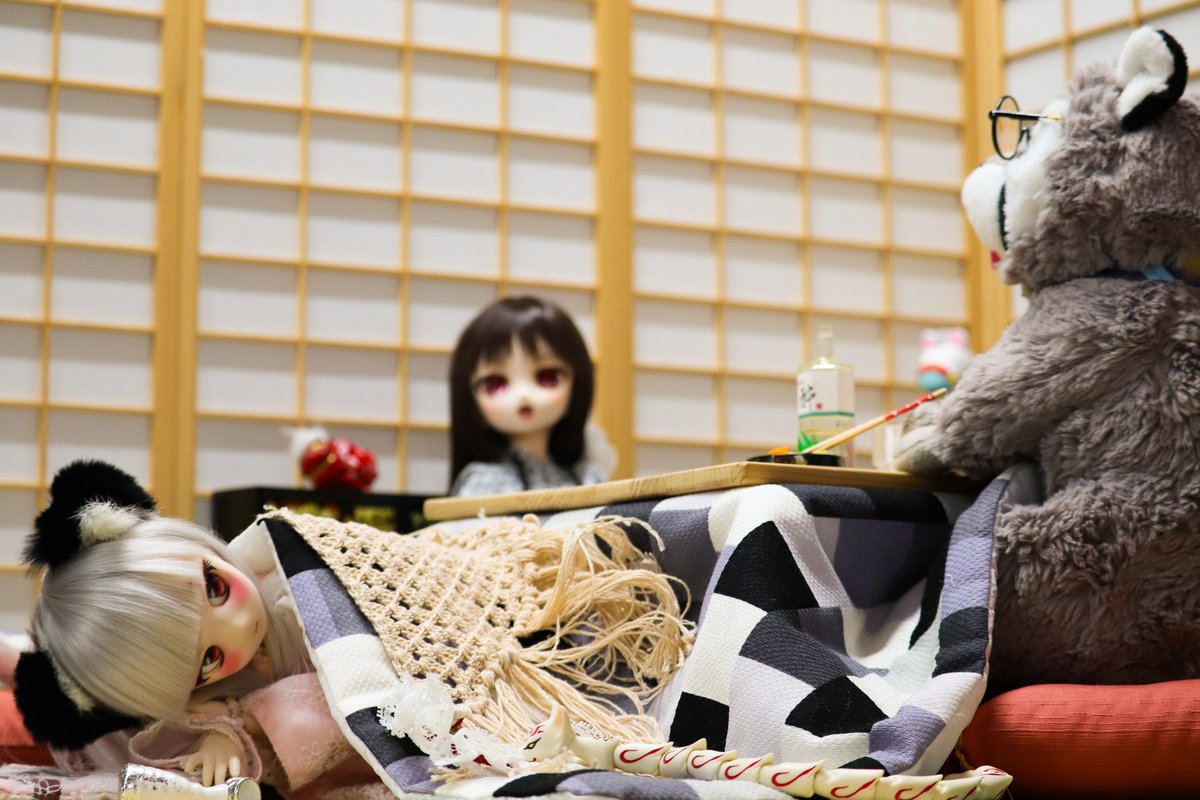 小夜子『まったりし過ぎて連休明けが辛くなるなる』
#ドールスタジオaile