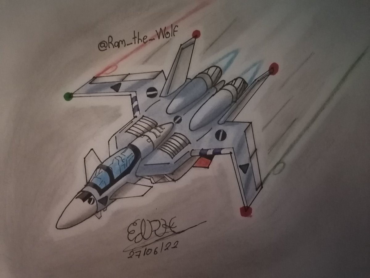 Republicano viejos dibujos.
Avión creado por mi inspirado en un su-47 y un YF-19 (ficticio).
