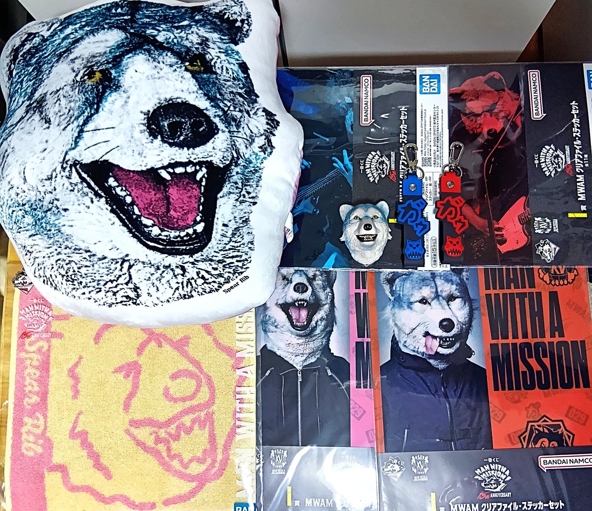 MWAM ＃マンウィズ 一番くじ9回分の結果発表ー！ リブさんクッション